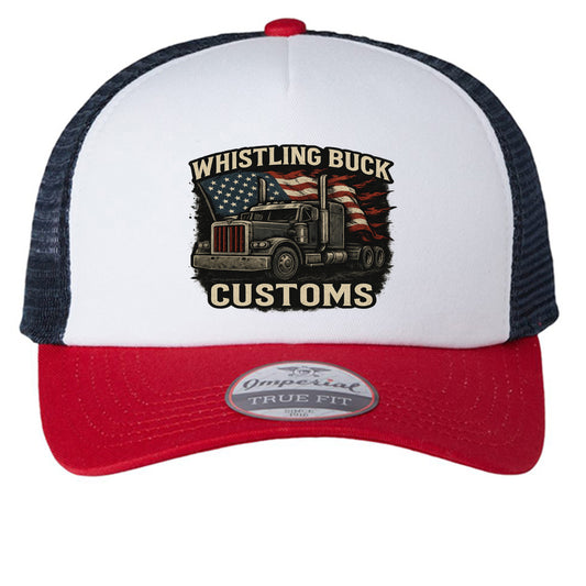 White/ Red/ Dark Navy - FRONT