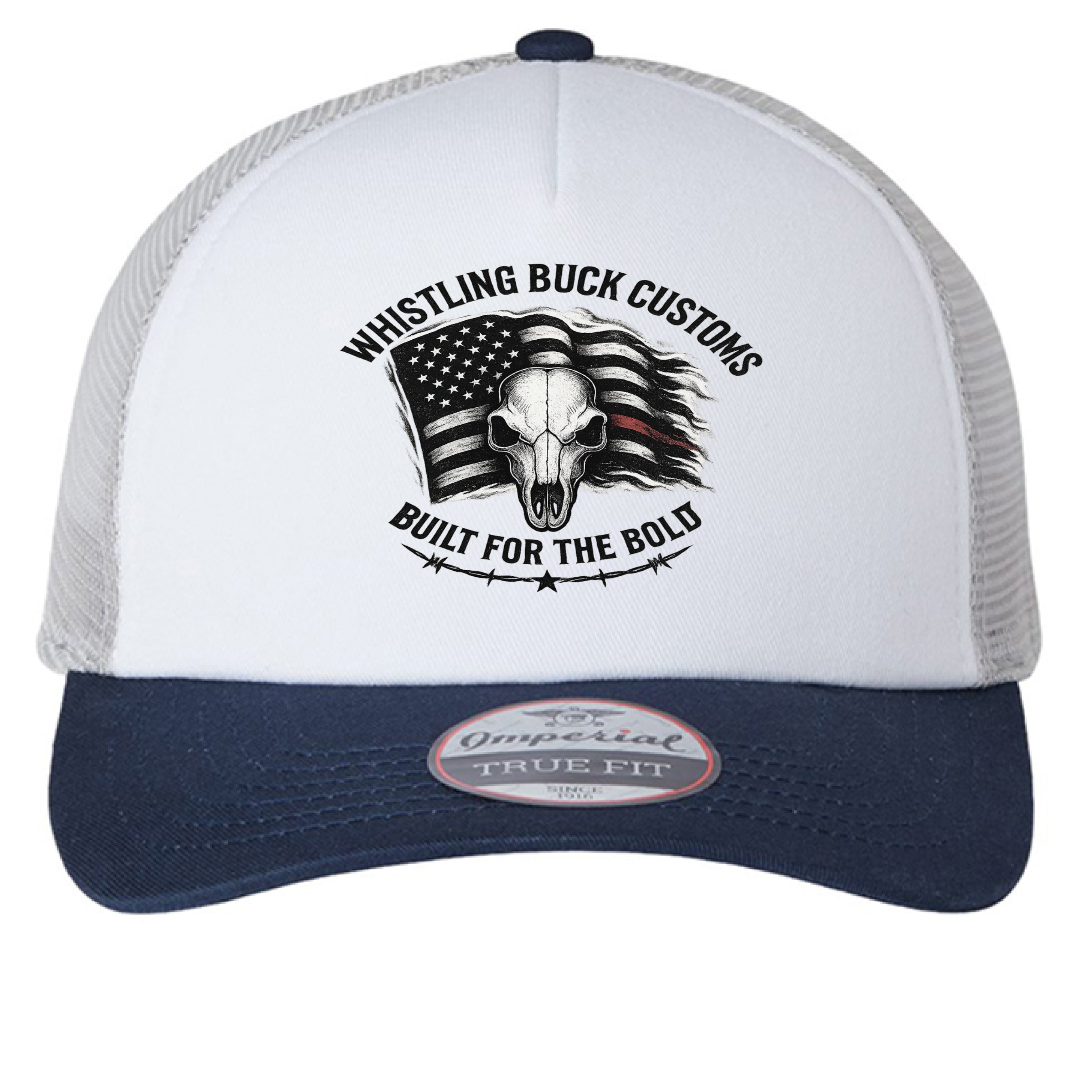 White/ Navy/ Grey - FRONT