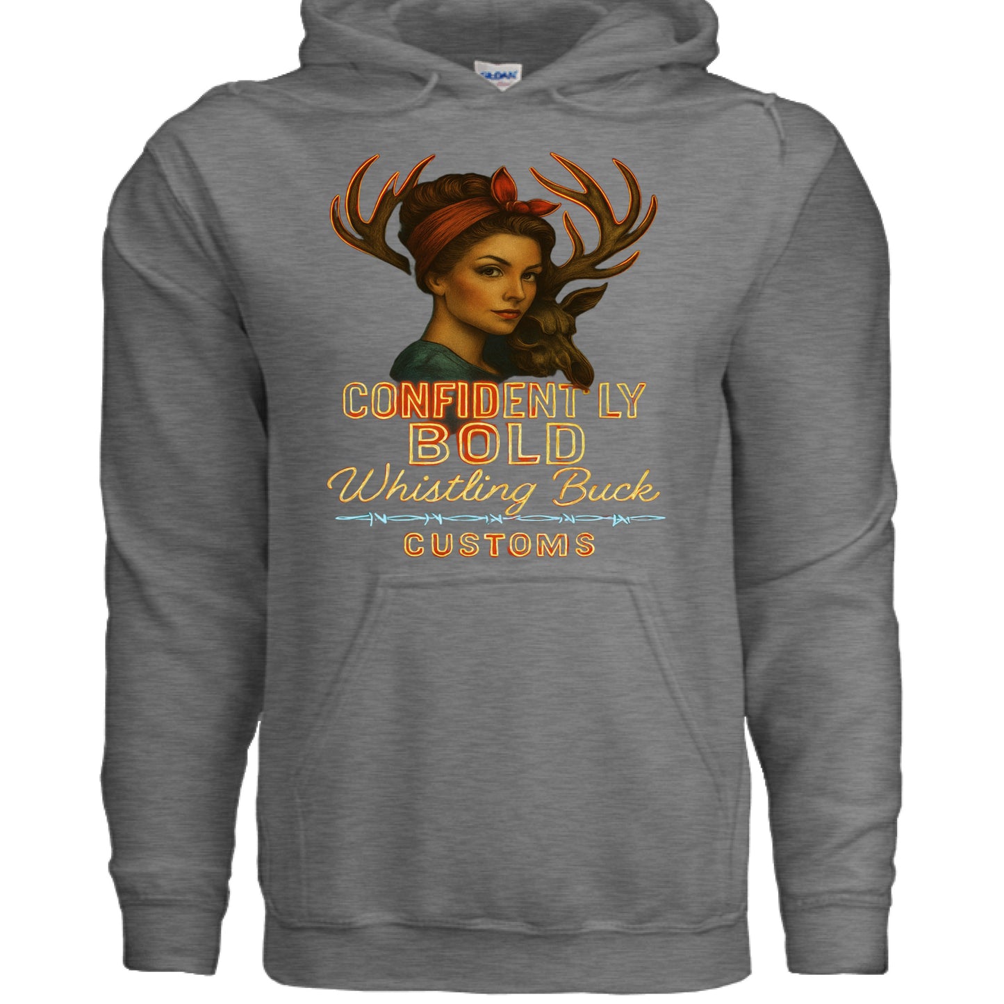 GRAPHITE HEATHER - FRONT